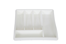 Whitefurze Cream Drawer Organiser Whitefurze Cream Drawer Organiser